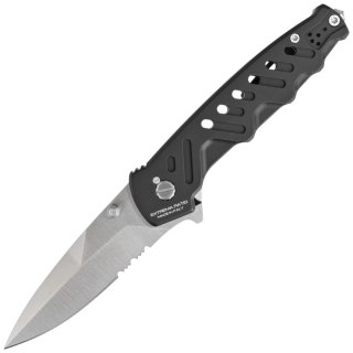 Nóż składany Extrema Ratio Caimano Nero N.A. Black Aluminium, Satin N690 (04.1000.0166/SAT/BLK) Extrema Ratio