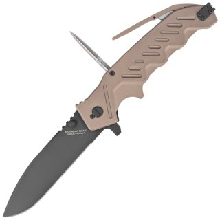 Nóż składany Extrema Ratio Glauca G1 Tactical Mud Aluminium, Black MIL-C N690 (04.1000.0179/TM) Extrema Ratio