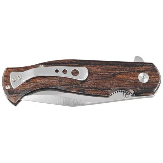Nóż składany Fox Eastwood Tiger Ziricote Wood, Satin CPM S90V by Gudy Van Poppel (FX-524 ZW) FOX