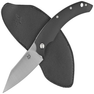 Nóż składany Fox Slim Dragontac ''Piemontes'' Black FRN, Satin N690Co by Bastinelli (FX-518) FOX