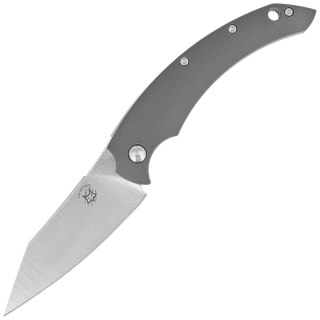 Nóż składany Fox Slim Dragontac ''Piemontes'' Gray FRN, Satin N690 by Bastinelli (FX-518 GR) FOX