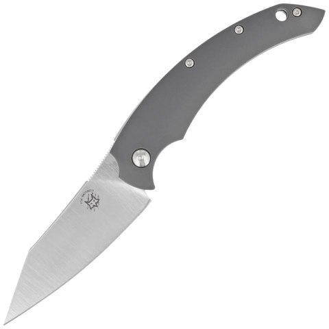 Nóż składany Fox Slim Dragontac ''Piemontes'' Gray FRN, Satin N690 by Bastinelli (FX-518 GR) FOX
