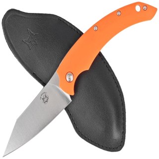 Nóż składany Fox Slim Dragontac ''Piemontes'' Orange FRN, Satin N690 by Bastinelli (FX-518 O) FOX