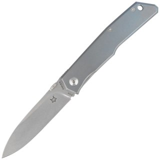 Nóż składany Fox The Sicilian Blue Titanium, Stonewashed N690 by Bob Terzuola (FX-525 TI BL) FOX