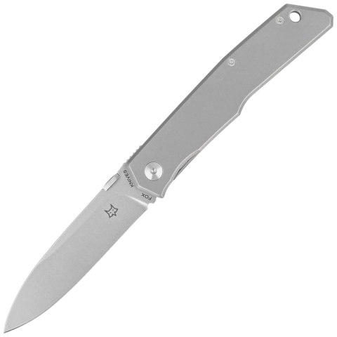 Nóż składany Fox The Sicilian Grey Titanium, Stonewashed N690 by Bob Terzuola (FX-525 TI) FOX