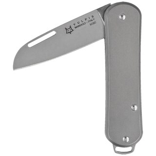 Scyzoryk Fox Vulpis Sandblasted Titanium, Polished M390 (FX-VP108 TI) FOX