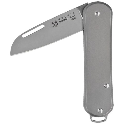 Scyzoryk Fox Vulpis Sandblasted Titanium, Polished M390 (FX-VP108 TI) FOX