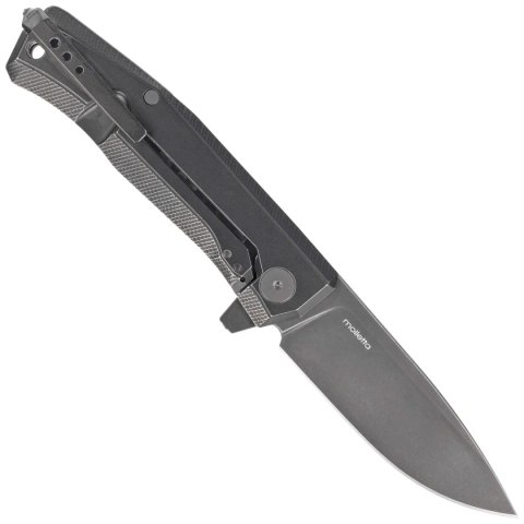 Nóż składany LionSteel Myto Snake Skin Fat Carbon, Old Black MagnaCut by Molletta (MT01 MC SS) LionSteel