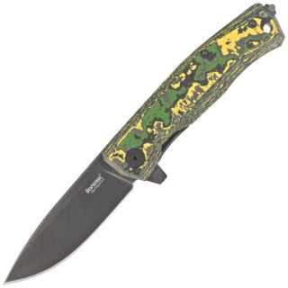 Nóż składany LionSteel Myto Toxic Storm Fat Carbon, Old Black MagnaCut by Molletta (MT01 MC TS) LionSteel
