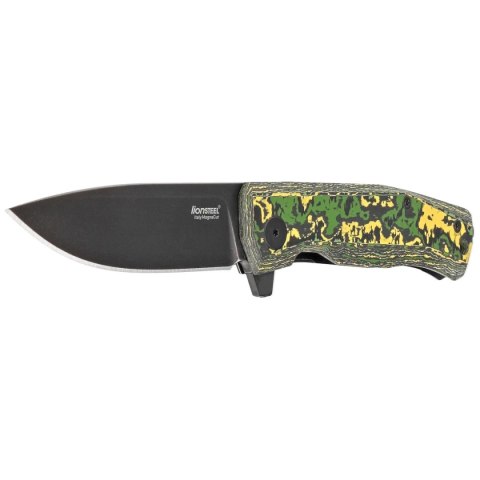 Nóż składany LionSteel Myto Toxic Storm Fat Carbon, Old Black MagnaCut by Molletta (MT01 MC TS) LionSteel