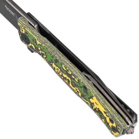Nóż składany LionSteel Myto Toxic Storm Fat Carbon, Old Black MagnaCut by Molletta (MT01 MC TS) LionSteel
