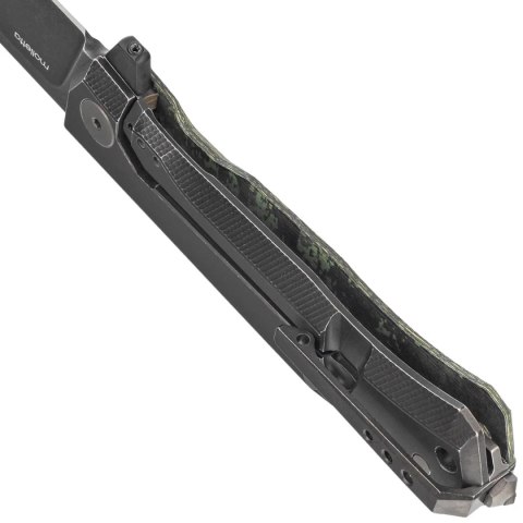 Nóż składany LionSteel Myto Toxic Storm Fat Carbon, Old Black MagnaCut by Molletta (MT01 MC TS) LionSteel