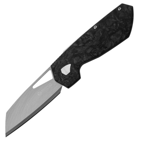 Nóż składany Maserin W1 Black/Silver FatCarbon, Matted Tungsten by Attilio Morotti (373/WTN) Maserin s.n.c.