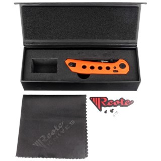 Nóż składany Reate PL-XT Orange G10, Black PVD Nitro-V Reate Knives