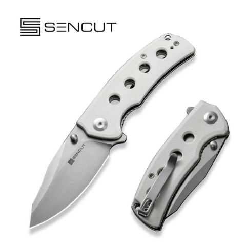 Nóż składany Sencut Excalis White G10, Satin 9Cr18MoV (S23068-2) Sencut by We Knife