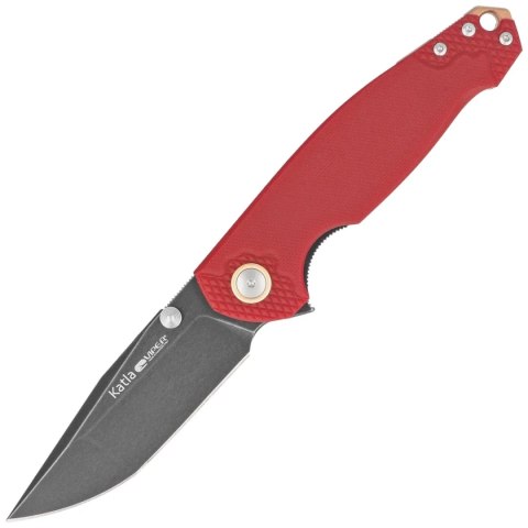Nóż składany Viper Katla LE No 088/150 Red G10, Dark Stonewashed M390 by Jesper Voxnæs/Jens Ansø (V5984GR3D) Viper by Tecnocut
