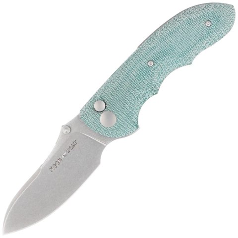 Nóż składany Viper Moon Teal Green Canvas Micarta, Stonewashed MagnaCut by Fabrizio Silvestrelli (V6010TE) Viper by Tecnocut