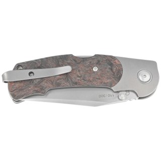 Nóż składany Viper Turn LE 110/300 Titanium/Dark Matter Copper Fat Carbon, Bead Blasted M390 by Fabrizio Silvestrelli (V5986FCC) Viper by Tecnocut