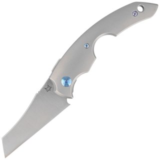 Nóż składany i do cygar Fox Virtus Gray Titanium, Satin Becut (FX-541 TI) FOX