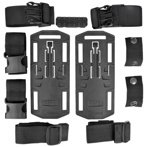 Platforma udowa Fobus QuickLock Thigh Rig z 2 mocowaniami QuickLock do kabur i ładownic (TRP22) Fobus