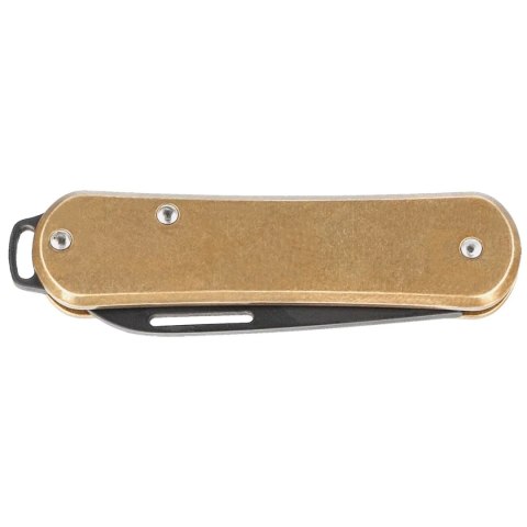 Scyzoryk Fox Vulpis Brass, Black Top Shield M390 (FX-VP108 OTB) FOX