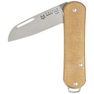 Scyzoryk Fox Vulpis Brass, Polished M390 (FX-VP108 OT) FOX