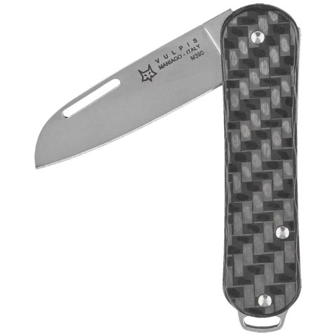Scyzoryk Fox Vulpis Carbon Fiber 3K, Polished M390 (FX-VP108 CF) FOX