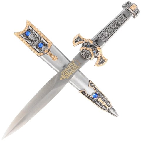 Sztylet Aztec Dagger Decor Habitat Silver ABS, Satin (10067) Decor Habitat