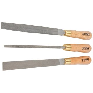 Zestaw pilników do metalu Mikov Narex Profi 3 szt. 200 mm (854302) Narex