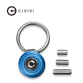 Brelok do kluczy Civivi Pocket Key Coin Organizer Blue Aluminium by Ostap Hel (C23056-2) Civivi by WE Knife