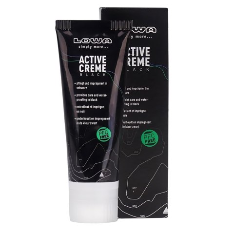 Impregnat do skóry Lowa Active Cream Black 75 ml Lowa