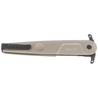 Nóż Extrema Ratio BD4 Adra Contractor LE No 66/70 Tactical Mud Aluminium, Black N690 (04.1000.0498/TM) Extrema Ratio