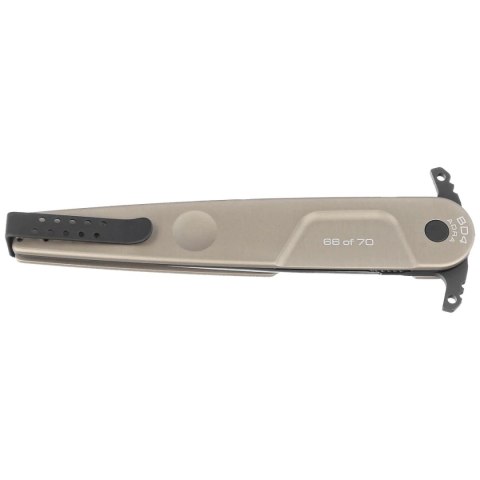 Nóż Extrema Ratio BD4 Adra Contractor LE No 66/70 Tactical Mud Aluminium, Black N690 (04.1000.0498/TM) Extrema Ratio