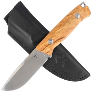 Nóż Fox Rifle Windage Olive Wood, Satin BECUT by Raven Knives Design (FX-661 OL) FOX