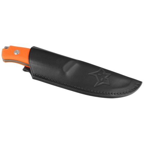 Nóż Fox Rifle Windage Orange G10, Stonewashed BECUT by Raven Knives Design (FX-661 OR) FOX