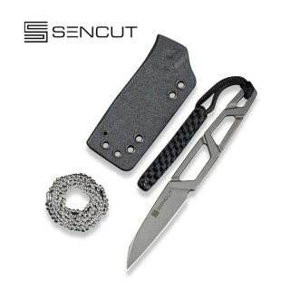 Nóż Sencut Texo Neck Knife Skeletonized, Stonewashed 9Cr18MoV by Ostal Hel (S23095-2) Sencut by We Knife