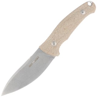 Nóż Viper Nordlys Natural Micarta Canvas, Stonewashed N690 by Jens Ansø (VT4044CN) Viper by Tecnocut