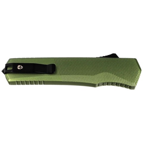 Nóż automatyczny OTF Tekto A5 Spry D/E OD Green Aluminium, Black CPM S35VN Tekto Knives