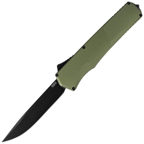 Nóż automatyczny OTF Tekto A5 Spry D/P OD Green Aluminium, Black CPM S35VN Tekto Knives