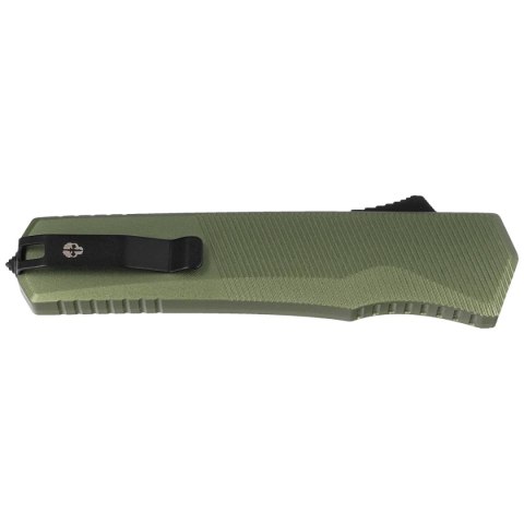 Nóż automatyczny OTF Tekto A5 Spry D/P OD Green Aluminium, Black CPM S35VN Tekto Knives