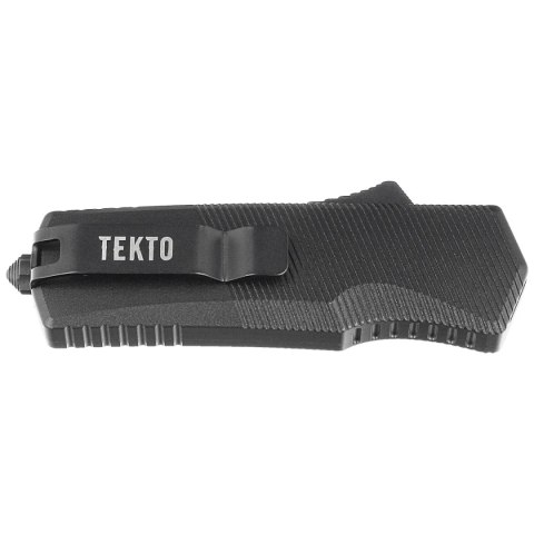 Nóż automatyczny OTF Tekto A5 Spry Mini D/P Black Aluminium, Black CPM S35VN Tekto Knives