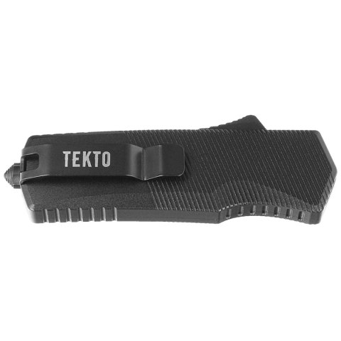 Nóż automatyczny OTF Tekto A5 Spry Mini T/E Black Aluminium, Black CPM S35VN Tekto Knives