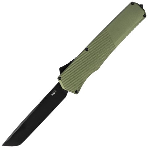 Nóż automatyczny OTF Tekto A5 Spry T/E OD Green Aluminium, Black CPM S35VN Tekto Knives