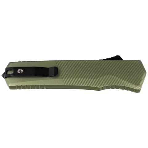 Nóż automatyczny OTF Tekto A5 Spry T/E OD Green Aluminium, Black CPM S35VN Tekto Knives
