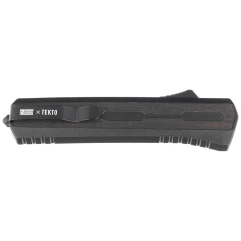 Nóż automatyczny OTF Tekto A7 Zastava D/E Black Aluminium/Tactical Black, Black CPM S35VN Tekto Knives