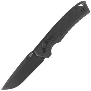 Nóż automatyczny Tekto A3 Delta D/P Black G10, Black D2 Tekto Knives