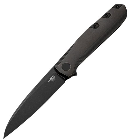 Nóż składany Bestech 9 Black Bronze Titanium, Black Stonewashed M390 by BrrKnives (BT2408B) Bestech Knives