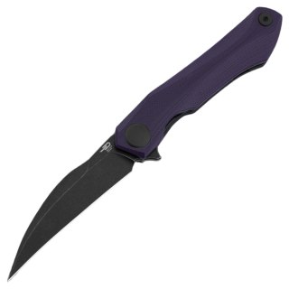 Nóż składany Bestech Ivy Purple G10, Black Stonewashed 14C28N by Ostap Hel (BG59G) Bestech Knives