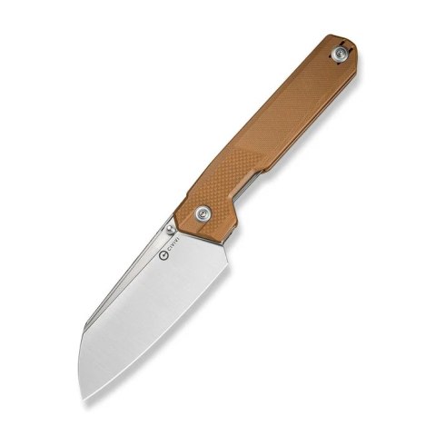 Nóż składany Civivi Hid Brown G10, Satin 14C28N by Ostap Hel (C23008-3) Civivi by WE Knife
