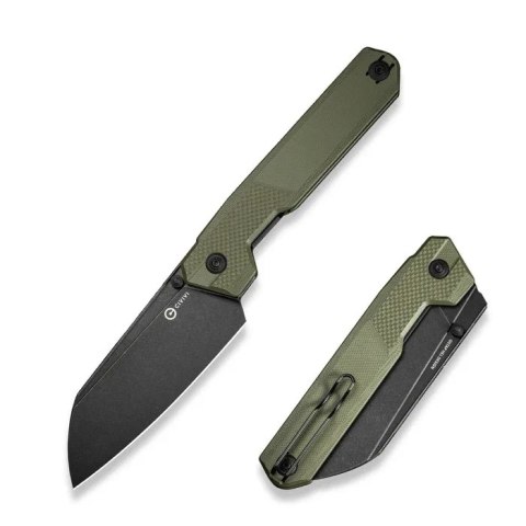 Nóż składany Civivi Hid OD Green G10, Black Stonewashed 14C28N by Ostap Hel (C23008-2) Civivi by WE Knife